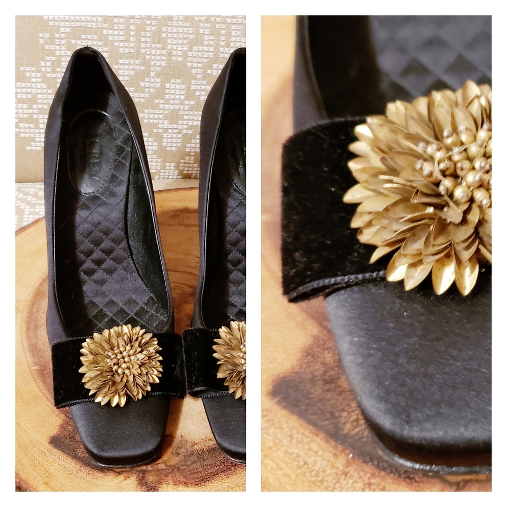 J. CREW | ITALIAN LEATHER SATIN PUMPS